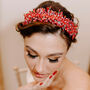 Red Crystal Headband, thumbnail 6 of 9