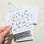 Blush Pink Roses And Eucalyptus Wildflower Seed Packet Favours, thumbnail 1 of 9