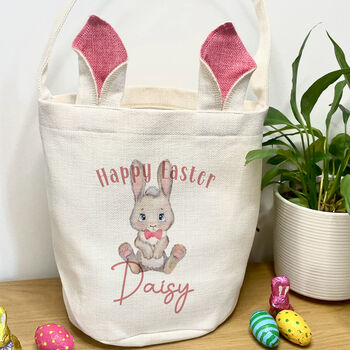 Personalised Easter Basket, Gift Bag, 4 of 5