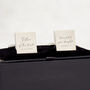Father Of The Bride Cufflinks Gift From Daughter, thumbnail 2 of 7
