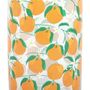 Orange Print Can Glass, thumbnail 2 of 2