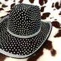 Black Rhinestone Cowboy Hat, thumbnail 4 of 6