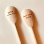 Personalised Eco Wooden Spoon, thumbnail 3 of 10
