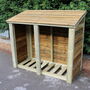 Heavy Duty Log Store 4ft X 5ft High Quality Timber, thumbnail 1 of 7