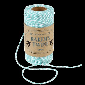 Full Spool Bakers Twine In Mint And White, 3 of 3