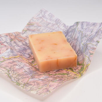 Calendula Orange Bergamot Essential Oils Handmade Soap, 2 of 5