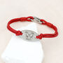 Personalised Pet Name And Portrait Leather Bracelet, thumbnail 1 of 7