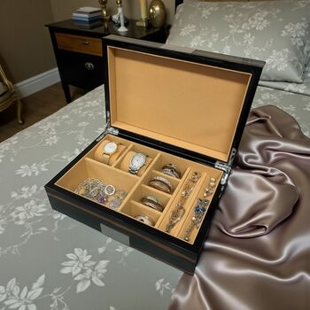 Personalised Jewellery Box, Lovingly Hand Finished, 2 of 11