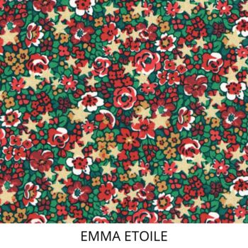 Liberty Of London Christmas Tree Children's Classic Pyjamas Red, 2 of 4