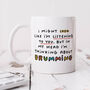 Personalised Mug 'Thinking About Drumming', thumbnail 1 of 3