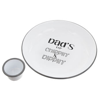 Personalised Chippin' And Dippin' Bowl And Ramekin, 6 of 6