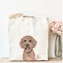 Personalised Labradoodle Tote, thumbnail 1 of 4