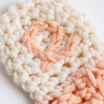 Personalised Baby Hat And Mittens Easy Crochet Kit, 6 of 11