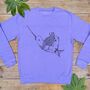 Bear And Narwhal Unisex Sweater, thumbnail 1 of 6