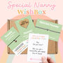 Special Nanny Wish Box – Wish Bracelet, Pocket Hug And Charm, thumbnail 1 of 3