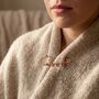 Handmade Copper Safety Pin Brooch, thumbnail 5 of 11