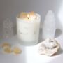 Live In The Light Citrine Crystal Candle, thumbnail 3 of 8