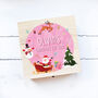 Personalised Christmas Eve Box Pink, thumbnail 3 of 4