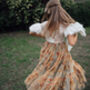 Ombre Enchanted Fall Butterfly Dress Chantilly Lace, thumbnail 10 of 10