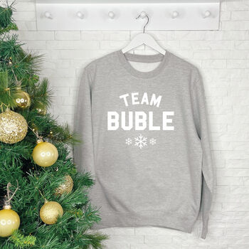 Team Christmas. Personalised Christmas Song Jumper, 3 of 4