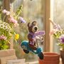 Handmade Felt Buttercup The Bear Decoration, thumbnail 1 of 4