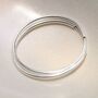 Sterling Silver 45mm Hoop Earrings, thumbnail 1 of 4