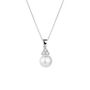 Sterling Silver Grape Pearl Necklace, thumbnail 2 of 5