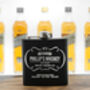 Personalised Whiskey Vintage Hip Flask, thumbnail 5 of 12