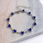 Heart Charm Chain Bracelet, thumbnail 3 of 3