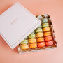 24 Piece Seasonal Macaron Gift Box, thumbnail 1 of 3