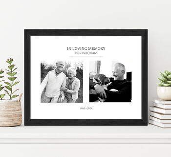 Handmade Use Your Own Wedding Photos Personalised Print, 3 of 8