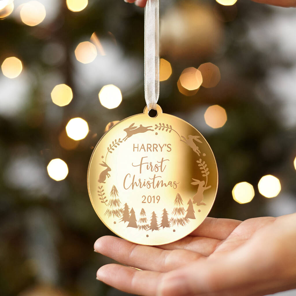 keepsake baby first christmas