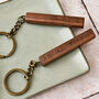 Personalised Coordinate Wedding Keyring, thumbnail 2 of 4