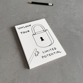 Limited Potential David Shrigley Notebook, 2 of 4