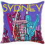 Sydney Night City Map Needlepoint Kit, thumbnail 1 of 5