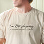 Funny 'I'm Not Arguing' Men's Cotton T Shirt, thumbnail 3 of 5