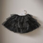 Black And Gold Sparkle Halloween Tutu Ages Five Seven, thumbnail 1 of 2