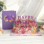 Pop Up 3D Floral Mothers Day Card, thumbnail 1 of 4