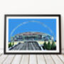 Wembley Stadium, North West London Illustration Art Print, thumbnail 1 of 2