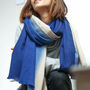 Personalised Cashmere Blend Ombre Scarf, thumbnail 9 of 12