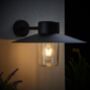 Black Tubular Outdoor Wall Light, thumbnail 1 of 3