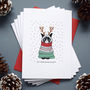 Funny Grumpy Cat Christmas Card Or Pack, thumbnail 2 of 2