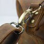 Classic Leather Duffle Bag, thumbnail 5 of 12