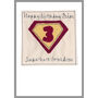 Personalised Superhero 1st Or Any Birthday Card For Boy, thumbnail 2 of 12