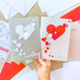 Love Heart Card Making Kit | Iris Folding, thumbnail 1 of 5