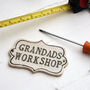 Grandad's Workshop Ceramic Sign, thumbnail 1 of 4