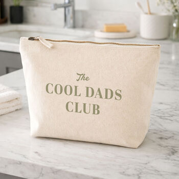 Cool Dad Wash Bag 100% Cotton, 9 of 12