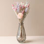 Winter Blush Dried Flower Posy With Vase, thumbnail 1 of 3