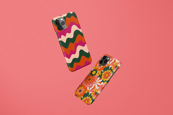 Flower Power Phone Case Durable iPhone Samsung Mobile Cover, 5 of 9