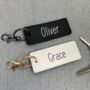 Personalised Couple's Matching Keyrings, thumbnail 1 of 2
